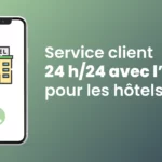 Répondeur IA pour service client 24h/24 en hôtel